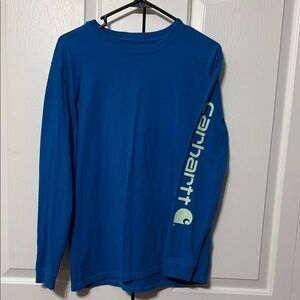 Carhartt Bright Blue Long Sleeve Tee